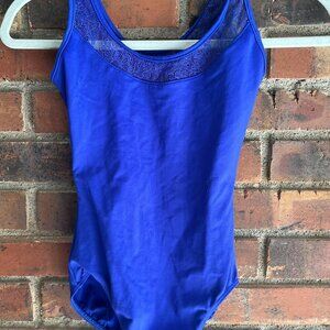 royal blue leotard